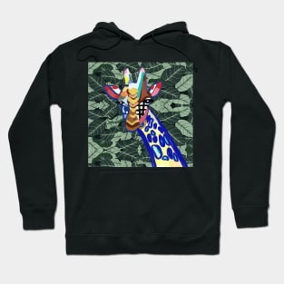 The blue giraffe Hoodie